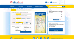 Desktop Screenshot of metrotransit.org